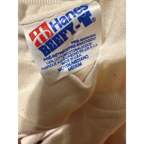 Lifeline Siberian Tiger Tee, 1992 Vintage, Single Stitch, Size M - Picture 3 of 3